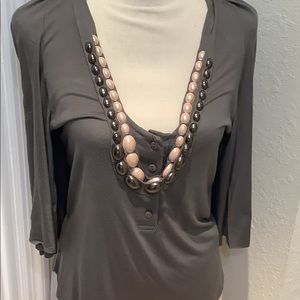 NEW TROSMAN EMBELLISHED TOP GET THE SKIRT FREE